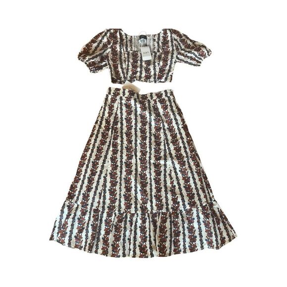 opt Dresses & Skirts - O.P.T NWT Cotton Linen Blend Sana Two Piece Set